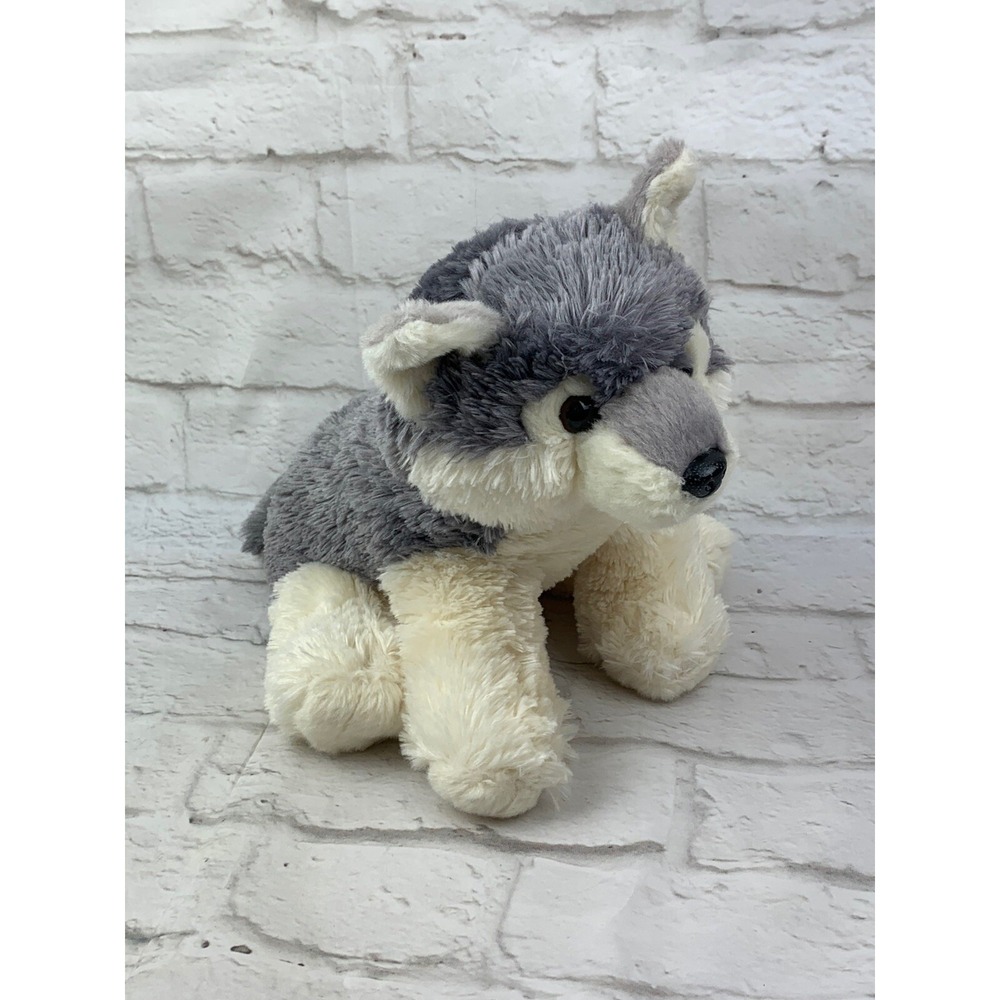 Aurora Destination Nation 10" Husky Wolf Dog Stuffed Animal Plush